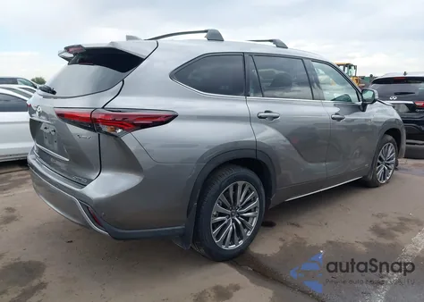 2025 Toyota Highlander Hybrid Limited 25Th Edition из США, поврежденный, VIN 5TDKBRCH8SS656536